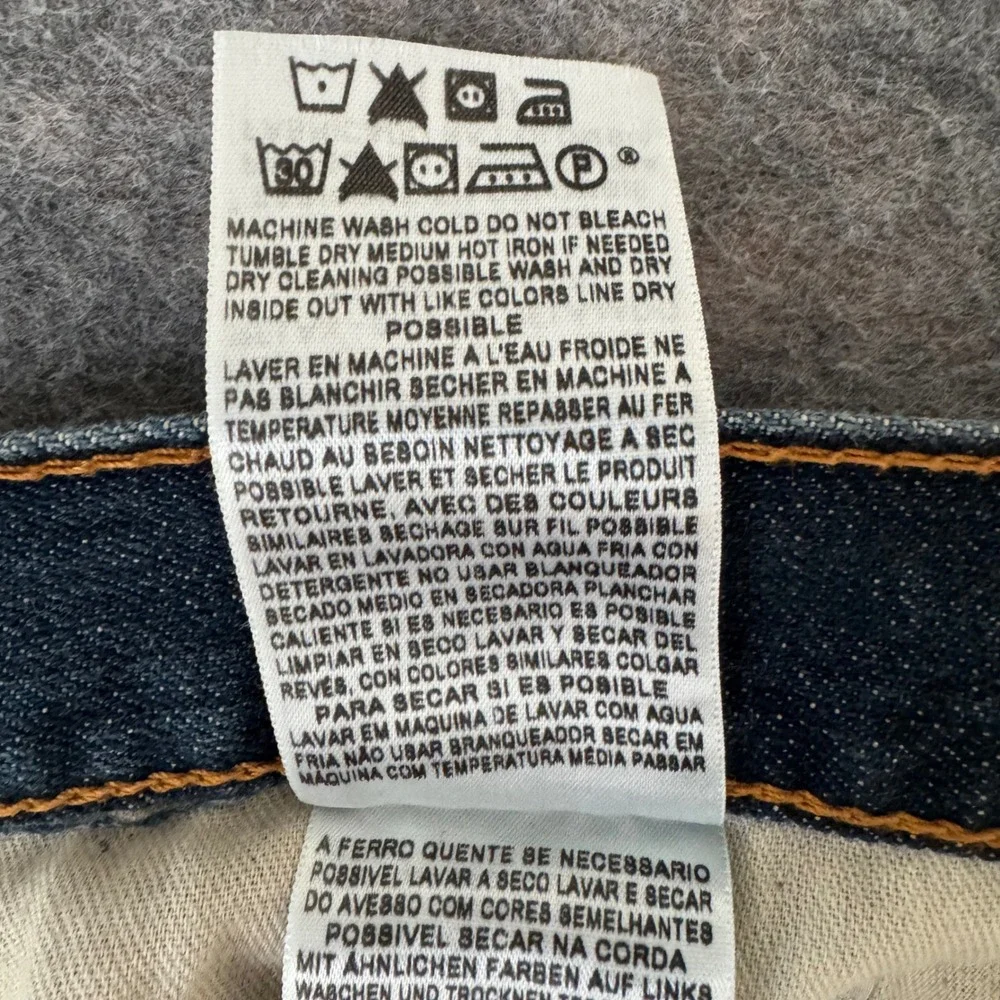 Levi's 559 40x30 Blue Medium Wash Relaxed Fit Straight Leg Men's Denim Jeans